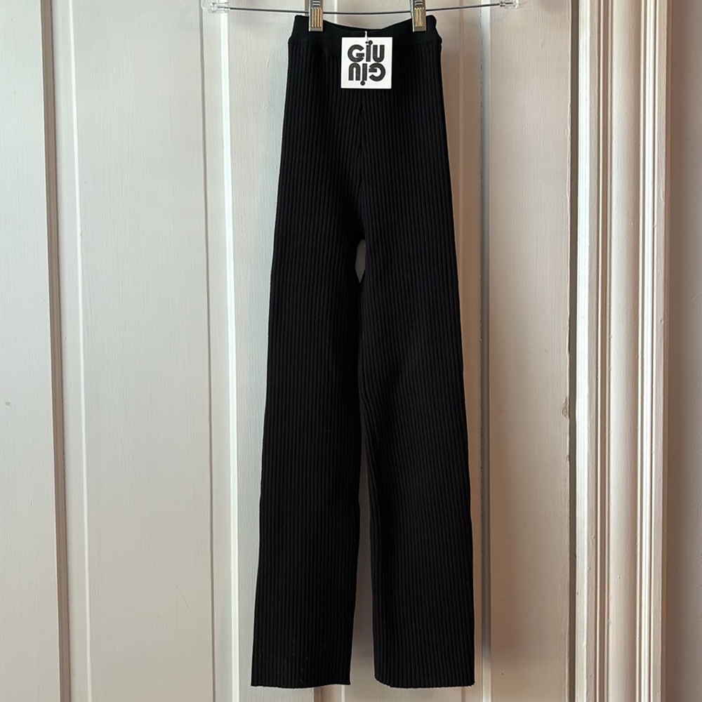 Giu Giu Nonna Pants Onyx Black Sz S NWT